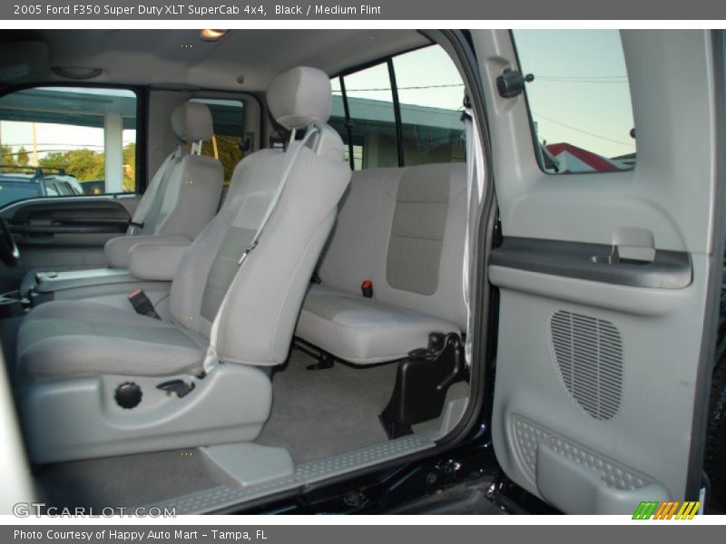 Black / Medium Flint 2005 Ford F350 Super Duty XLT SuperCab 4x4
