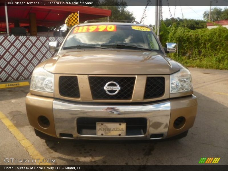 Sahara Gold Metallic / Sand 2004 Nissan Armada SE