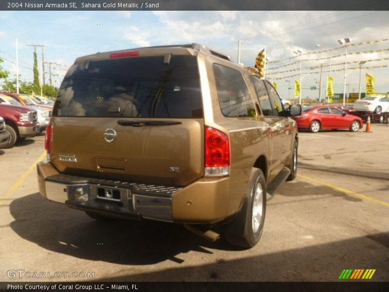 Sahara Gold Metallic / Sand 2004 Nissan Armada SE
