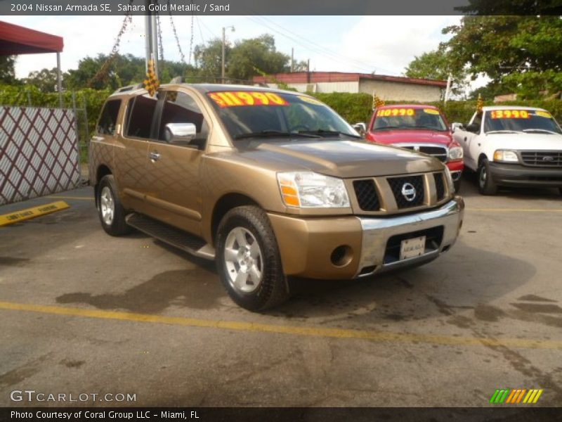 Sahara Gold Metallic / Sand 2004 Nissan Armada SE