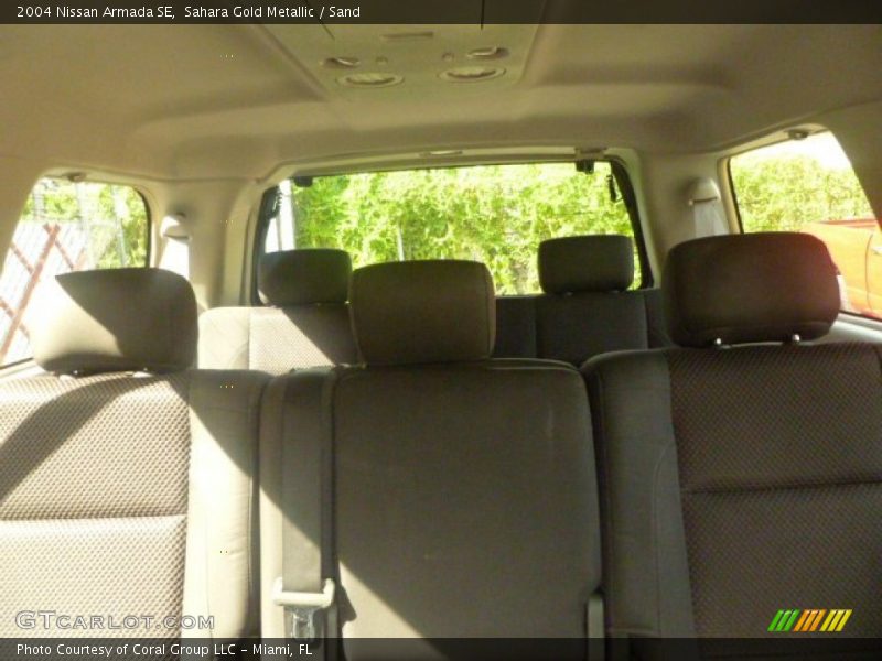 Sahara Gold Metallic / Sand 2004 Nissan Armada SE