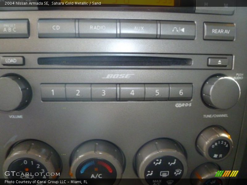 Sahara Gold Metallic / Sand 2004 Nissan Armada SE