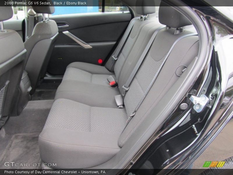 Black / Ebony Black 2008 Pontiac G6 V6 Sedan