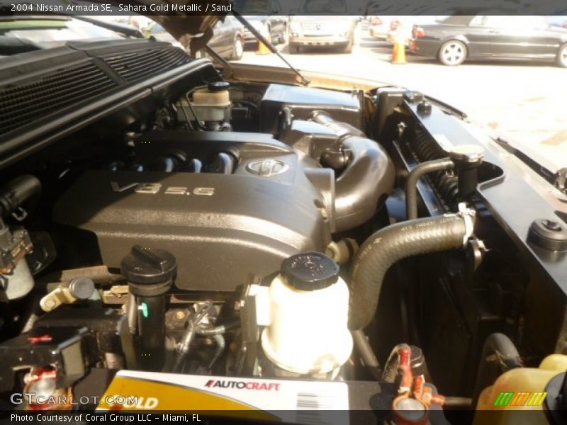 2004 Armada SE Engine - 5.6 Liter DOHC 32-Valve V8