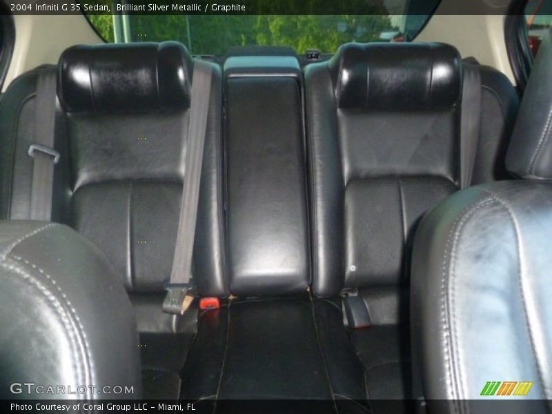 Brilliant Silver Metallic / Graphite 2004 Infiniti G 35 Sedan