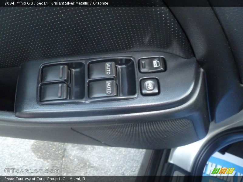 Brilliant Silver Metallic / Graphite 2004 Infiniti G 35 Sedan