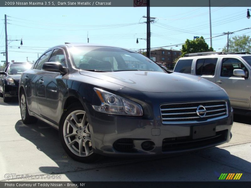 Dark Slate Metallic / Charcoal 2009 Nissan Maxima 3.5 S