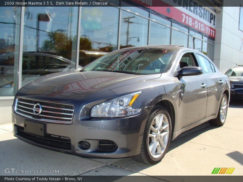 Dark Slate Metallic / Charcoal 2009 Nissan Maxima 3.5 S