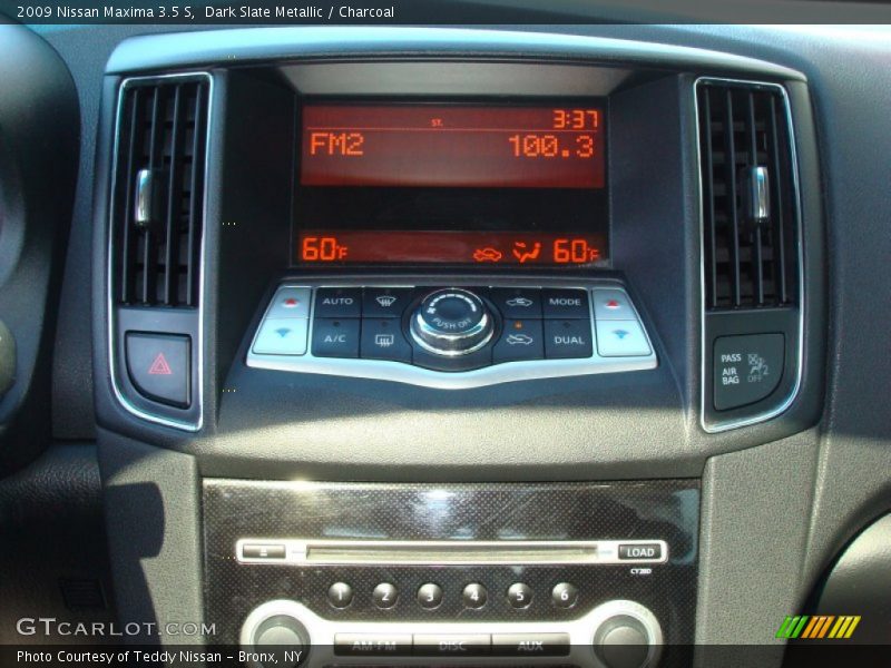 Dark Slate Metallic / Charcoal 2009 Nissan Maxima 3.5 S