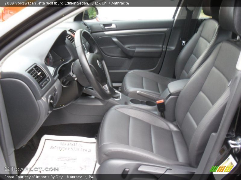 Black Uni / Anthracite 2009 Volkswagen Jetta Wolfsburg Edition Sedan