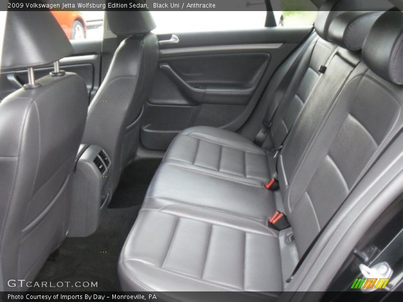  2009 Jetta Wolfsburg Edition Sedan Anthracite Interior