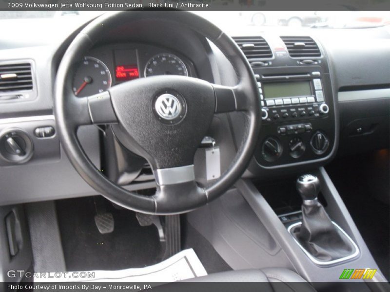 Dashboard of 2009 Jetta Wolfsburg Edition Sedan