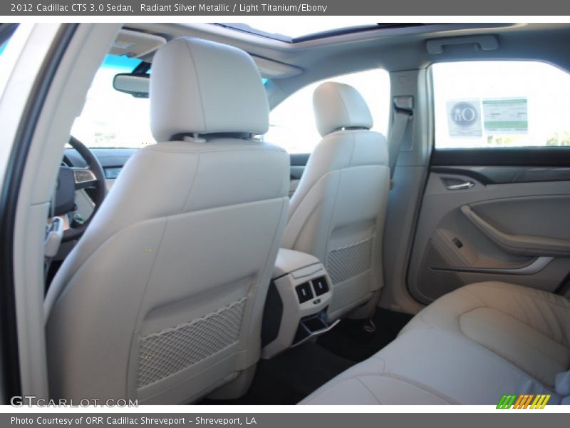 Radiant Silver Metallic / Light Titanium/Ebony 2012 Cadillac CTS 3.0 Sedan