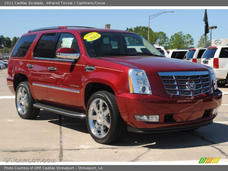 Front 3/4 View of 2011 Escalade 