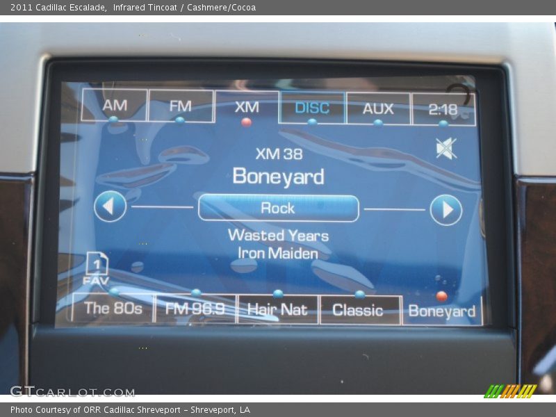 Infrared Tincoat / Cashmere/Cocoa 2011 Cadillac Escalade