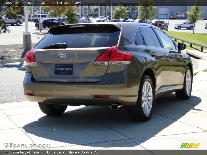 Golden Umber Mica / Ivory 2009 Toyota Venza I4