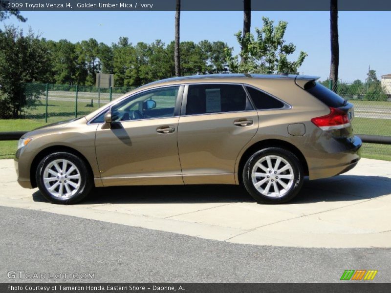 Golden Umber Mica / Ivory 2009 Toyota Venza I4