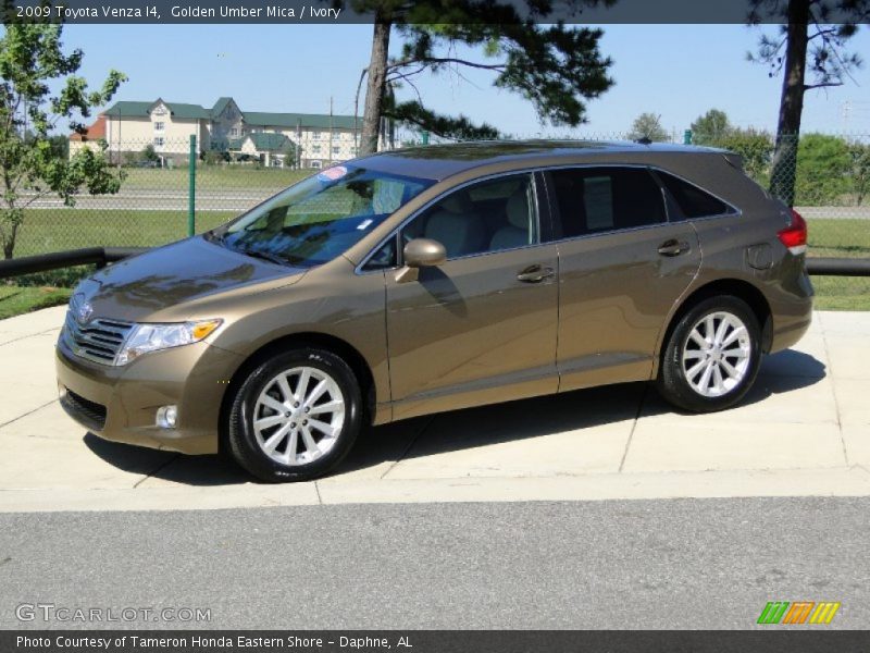 Golden Umber Mica / Ivory 2009 Toyota Venza I4