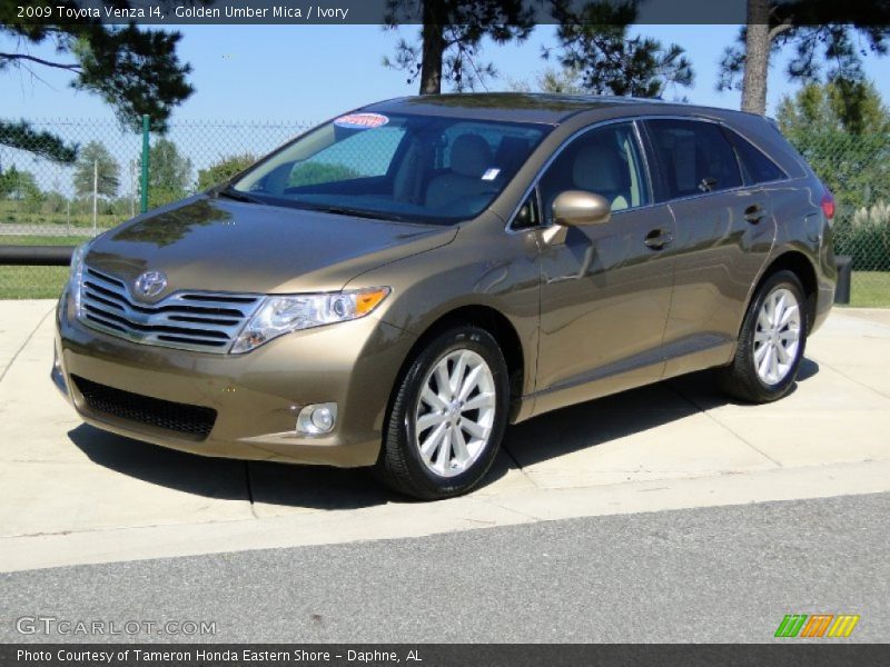 Golden Umber Mica / Ivory 2009 Toyota Venza I4