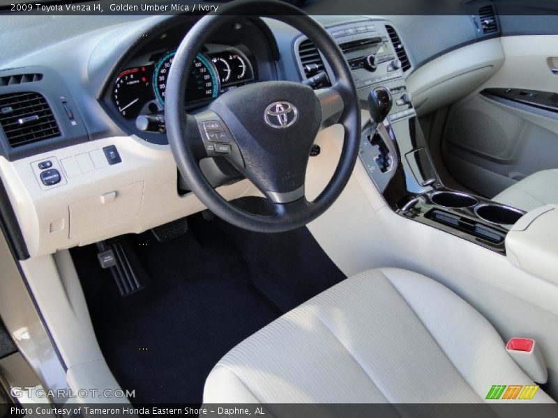 Golden Umber Mica / Ivory 2009 Toyota Venza I4