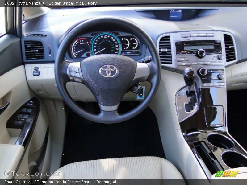 Golden Umber Mica / Ivory 2009 Toyota Venza I4