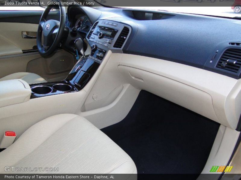 Golden Umber Mica / Ivory 2009 Toyota Venza I4