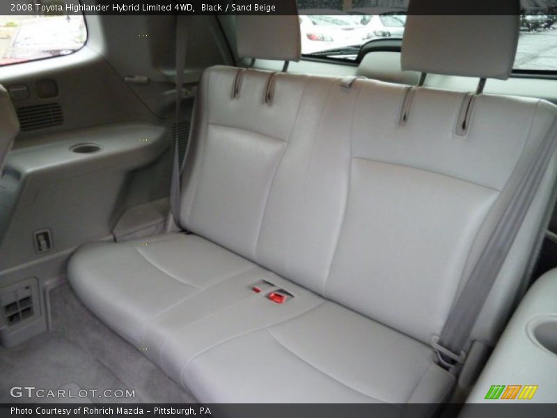 Black / Sand Beige 2008 Toyota Highlander Hybrid Limited 4WD