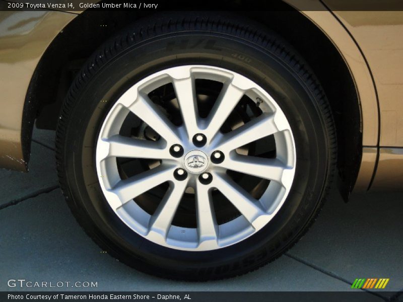 Golden Umber Mica / Ivory 2009 Toyota Venza I4