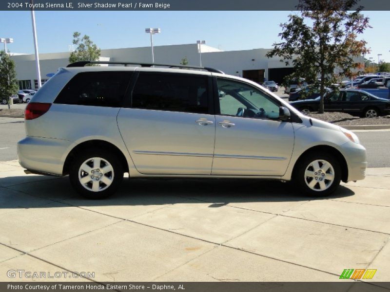 Silver Shadow Pearl / Fawn Beige 2004 Toyota Sienna LE