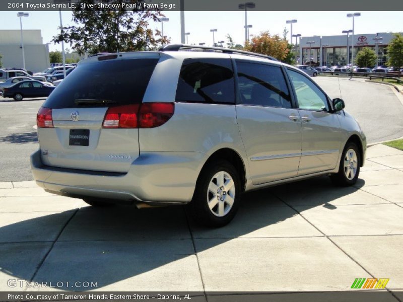 Silver Shadow Pearl / Fawn Beige 2004 Toyota Sienna LE