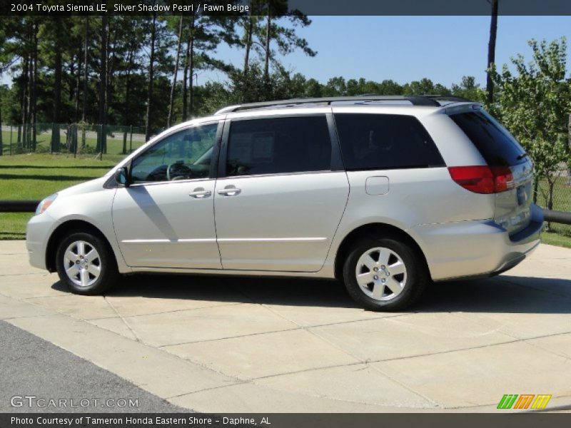 Silver Shadow Pearl / Fawn Beige 2004 Toyota Sienna LE