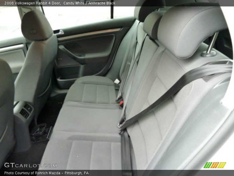Candy White / Anthracite Black 2008 Volkswagen Rabbit 4 Door