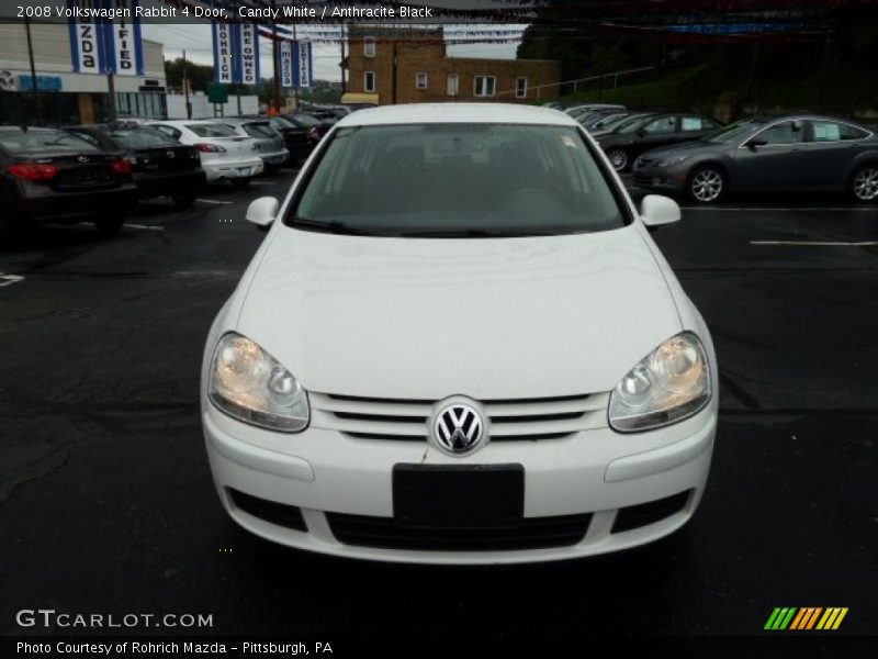 Candy White / Anthracite Black 2008 Volkswagen Rabbit 4 Door