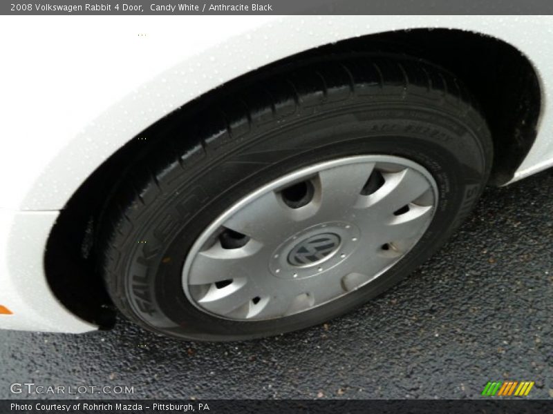 Candy White / Anthracite Black 2008 Volkswagen Rabbit 4 Door