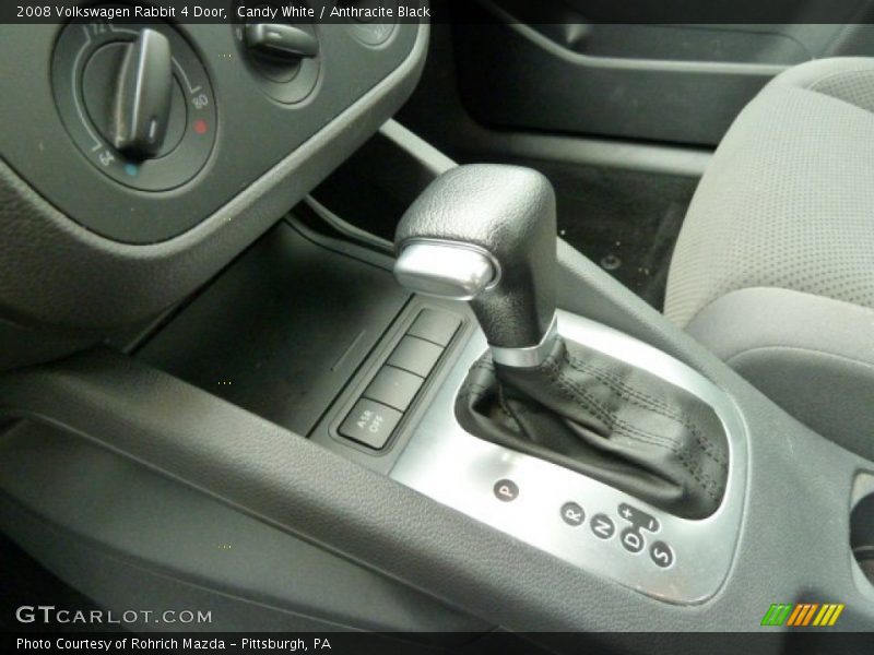 Candy White / Anthracite Black 2008 Volkswagen Rabbit 4 Door