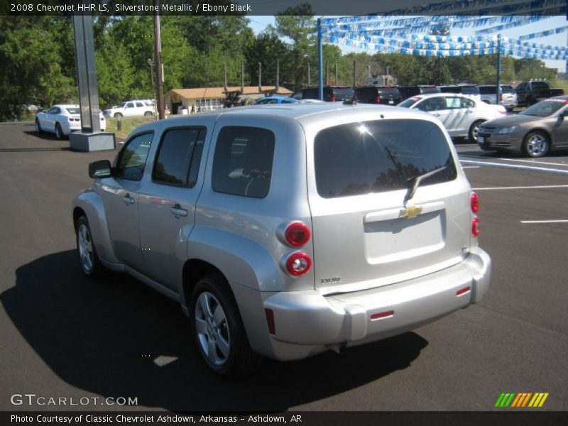 Silverstone Metallic / Ebony Black 2008 Chevrolet HHR LS