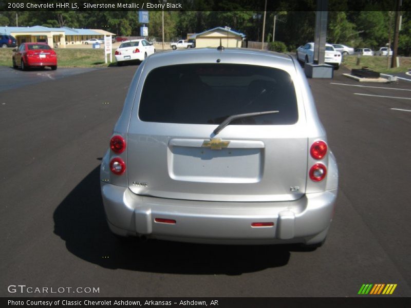 Silverstone Metallic / Ebony Black 2008 Chevrolet HHR LS