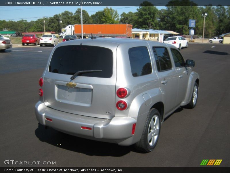 Silverstone Metallic / Ebony Black 2008 Chevrolet HHR LS