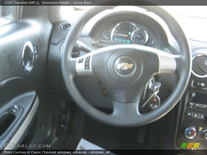 Silverstone Metallic / Ebony Black 2008 Chevrolet HHR LS