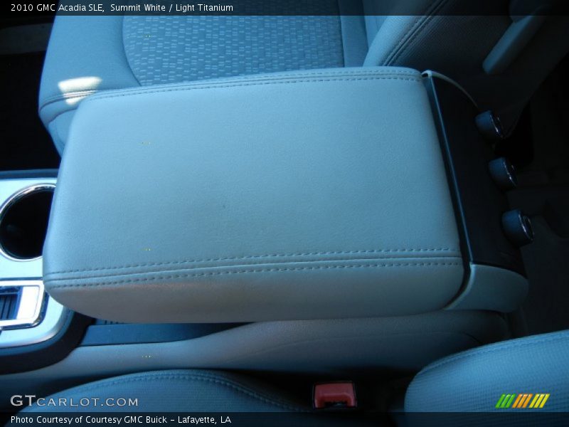Summit White / Light Titanium 2010 GMC Acadia SLE