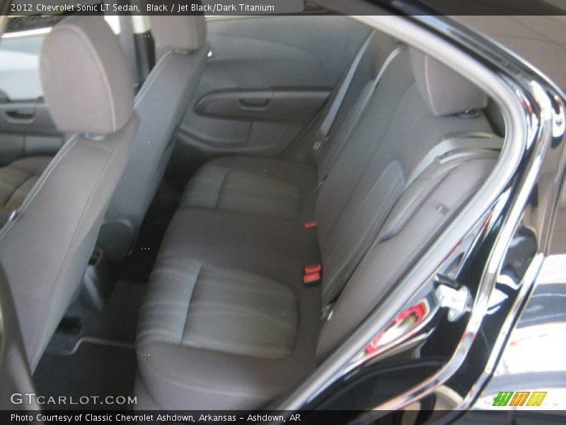 Black / Jet Black/Dark Titanium 2012 Chevrolet Sonic LT Sedan