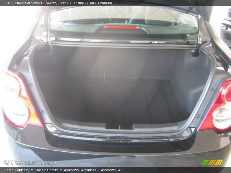 Black / Jet Black/Dark Titanium 2012 Chevrolet Sonic LT Sedan
