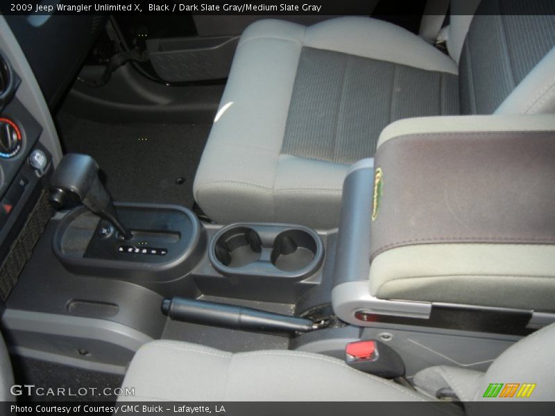 Black / Dark Slate Gray/Medium Slate Gray 2009 Jeep Wrangler Unlimited X