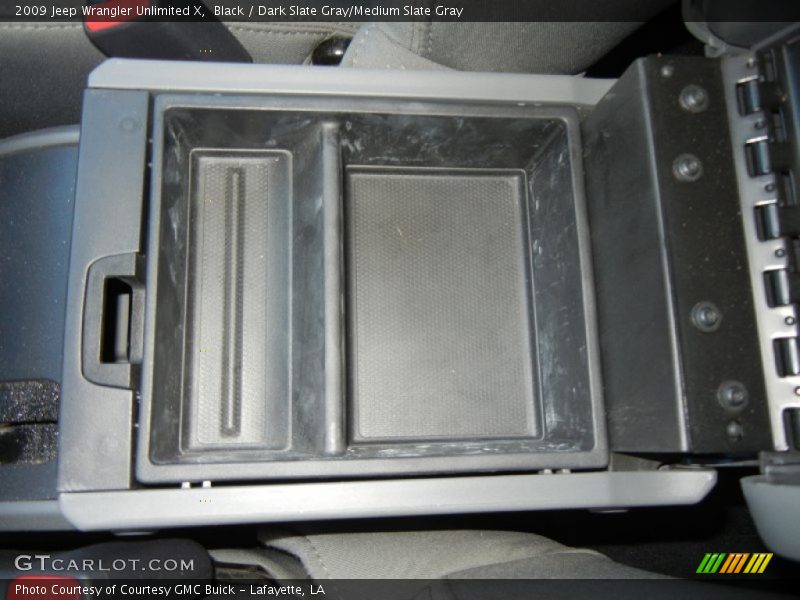 Black / Dark Slate Gray/Medium Slate Gray 2009 Jeep Wrangler Unlimited X
