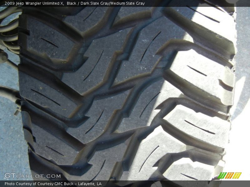 Black / Dark Slate Gray/Medium Slate Gray 2009 Jeep Wrangler Unlimited X
