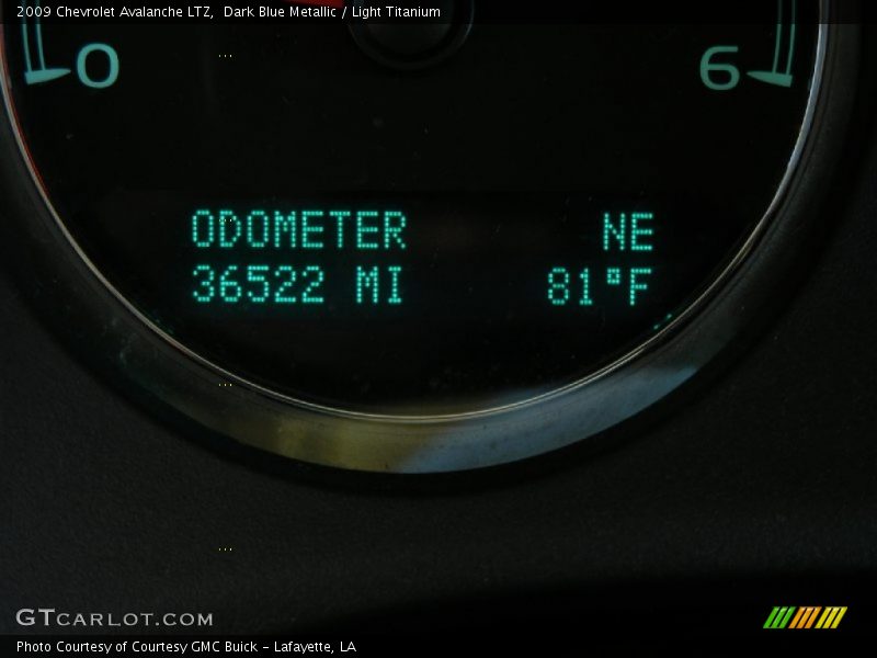 Dark Blue Metallic / Light Titanium 2009 Chevrolet Avalanche LTZ