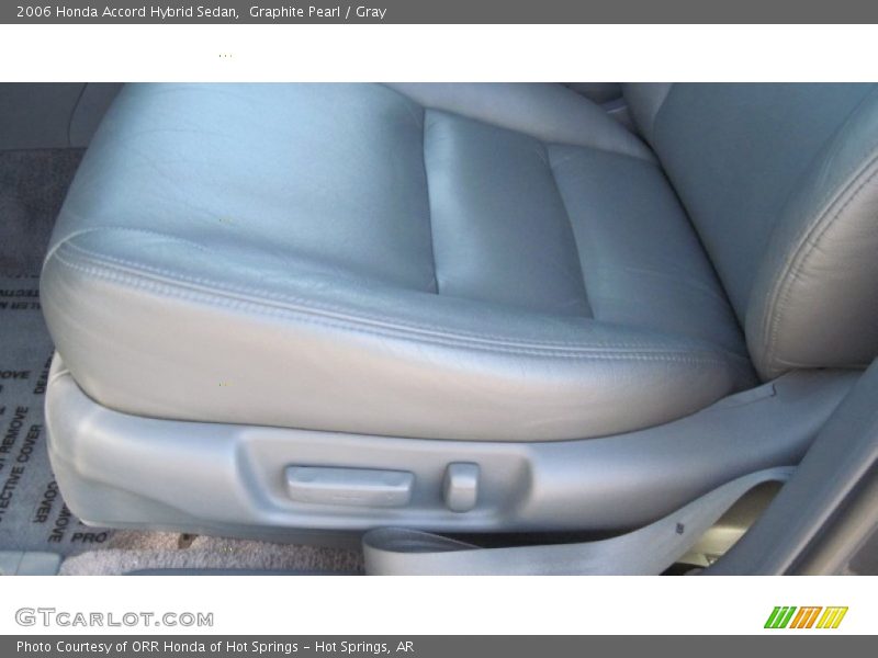 Graphite Pearl / Gray 2006 Honda Accord Hybrid Sedan