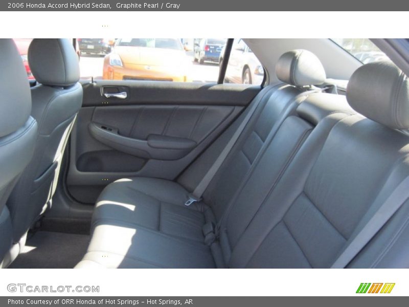 Graphite Pearl / Gray 2006 Honda Accord Hybrid Sedan
