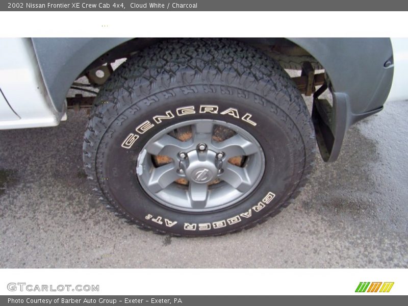  2002 Frontier XE Crew Cab 4x4 Wheel