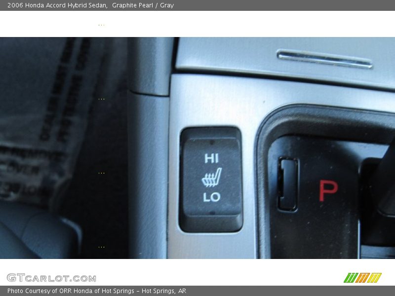 Graphite Pearl / Gray 2006 Honda Accord Hybrid Sedan